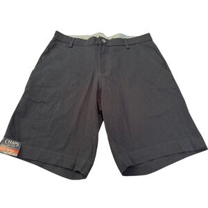 Chaps Mens Coastland Wash Flat Front Stretch Shorts -‎ Size 30 - New